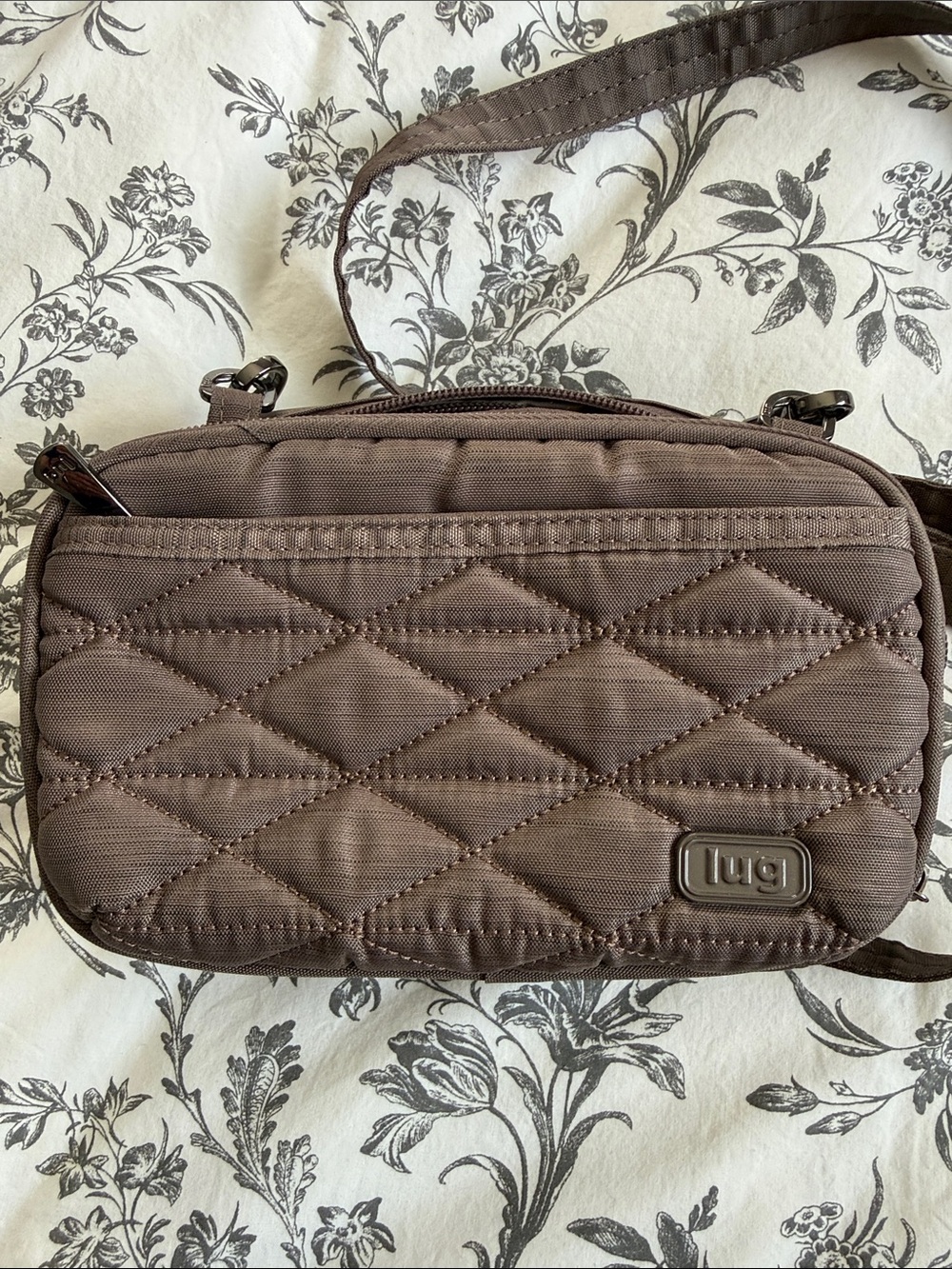 lug Quilted Crossbody Roundabout Bag